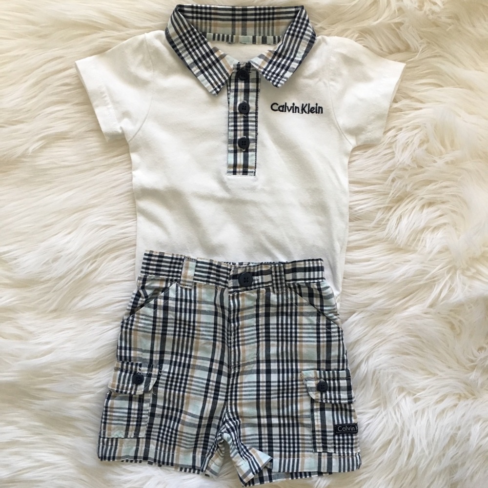 Calvin Klein Baby Boy Outfit